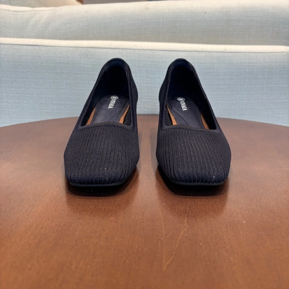 VIVAIA Melody 2.0 Square-Toe Heels, Size 39/US 8